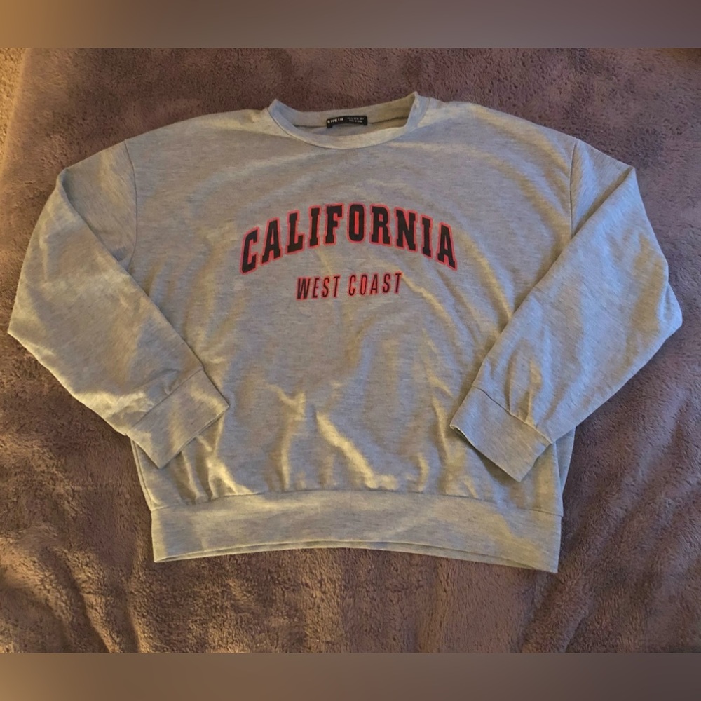 Trendy Shien pullover sweatshirt